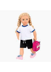 Our Generation Deluxe School Girl Hally Doll Set