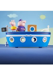Hasbro Peppa Pig Cabin Boat Playset