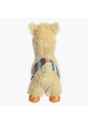 Aurora Sparkle Tales Buttercup Alpaca Plush Toy - 7 inches