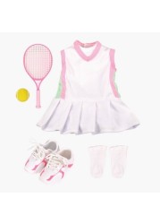 Lotus Dream Hearts Doll Tennis Outfit Set