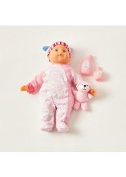 Juniors Early Days Dress up and Play Baby Doll - 40 cms