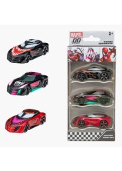 Spiderman 3-Piece Racing Toy Car Set