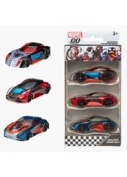 Spiderman Venom 3-Piece Racing Toy Car Set