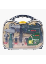 Bosch Big Transparent Tool Case Toy with Drill