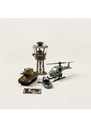 Soldier Force Encampment Defense Outpost Playset