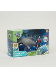 Wild Quest Shark Exploring Snorkeling Playset