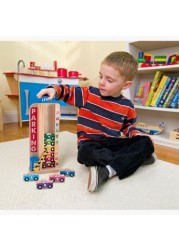 Melissa and Doug Stack & Count Parking Garage Playset