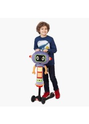 Happy Hop Buddy Guard Robot Met Seatbelt Pillow