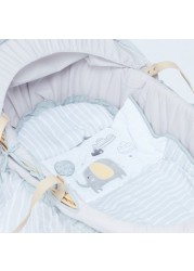 Juniors Eddie Moses Baby Basket with Canopy