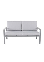 Moorea 4-Seater Aluminum Sofa Set W/Cushions GoodHome (4 Pc.)