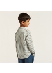 Striped Shirt with Long Sleeves