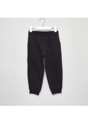 Juniors Printed Joggers with Drawstring Closure