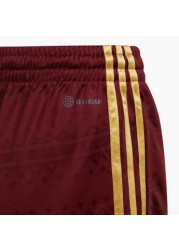 Adidas Logo Print Shorts with Elasticated Waistband