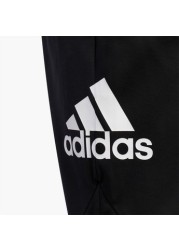 adidas Logo Print Shorts with Elasticised Waistband