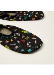 Slipstop Printed Slip-On Shoes