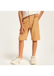 Eligo Striped Shirt with Solid Shorts