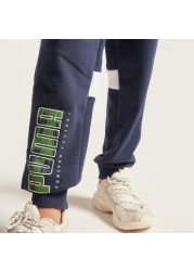 PUMA Printed Jog Pants with Elasticated Waistband