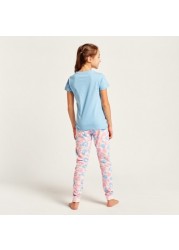 Juniors 6-Piece Printed T-shirt and Pyjama Set