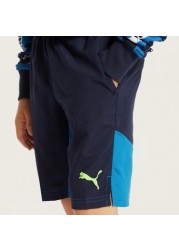 PUMA Printed Shorts with Pockets and Elasticated Waistband