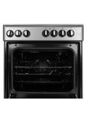 Wolf Power WGR6060CERMF Electric Cooker (60 cm, 4 Burners, Silver)