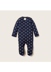 Expo 2020 Printed Sleepsuit with Long Sleeves