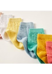 Juniors Solid Socks - Set of 7