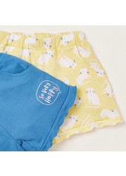 Juniors Printed Shorts - Set of 2