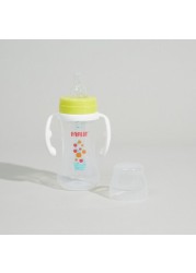 FARLIN Printed Feeding Bottle with Handle - 270 ml