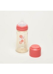 Mother-K Printed Feeding Bottle with Cap - 280 ml