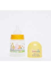 BABY-NOVA Printed 3-Piece Feeding Bottle and Pacifier Set