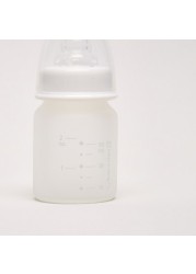 Giggles Glass Feeding Bottle with Silicone Sleeve - 50 ml