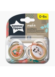 Tommee Tippee Closer To Nature Moda 2-Piece Soother Set - 0-6 Months