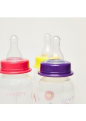 Juniors Round 3-Piece Feeding Bottle Set - 250 ml