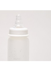 Giggles Glass Feeding Bottle with Silicone Sleeve - 120 ml