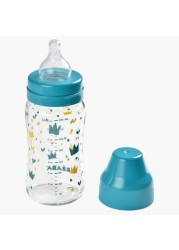 Beaba Wide Neck Feeding Bottle with Cap - 240 ml