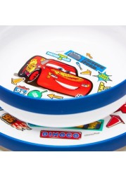 Disney Cars Print 3-Piece Dinner Set