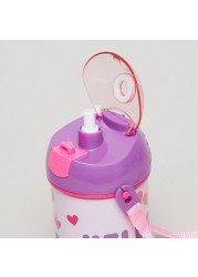 Hello Kitty Printed Water Bottle - 450 ml