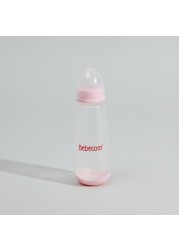 Bebecom Plastic Feeding Bottle Silicone Nipple - 250 ml