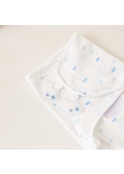 Juniors Star Print Swaddle Wrap