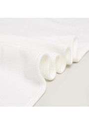 Juniors Embroidered Detail Blanket - 76x102