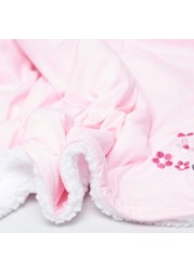 Disney Minnie Mouse Detail Sherpa Blanket - 76x102 cms