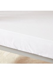 Juniors 2-Piece Crib Fitted Sheet Set - 130x70x20 cms