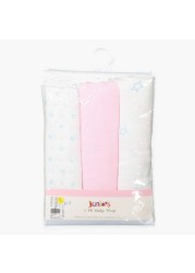 Juniors Printed Baby Wrap - Set of 3