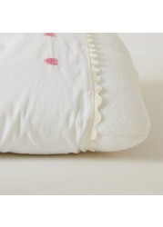 Juniors Pillow with Applique Detail