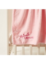 Minnie Mouse Embroidered Blanket with Hood – 78x95 cms