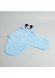 Mickey Mouse Bath Swaddle - 61x92 cms