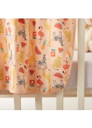 Juniors Tropical Print Receiving Blanket