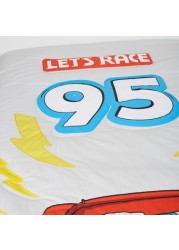 Disney Cars Print 3-Piece Comforter Set