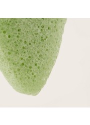 إسفنجة استحمام كونجاك بالشاي الأخضر بشكل مثلث من بيبي كير