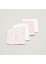 Juniors Textured Washcloth - Set of 4